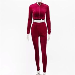 Obviously peachy diamanté tracksuit